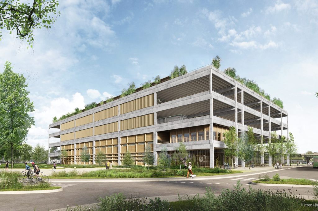 Bald ist Baubeginn für die neue BVB-Garage Rank