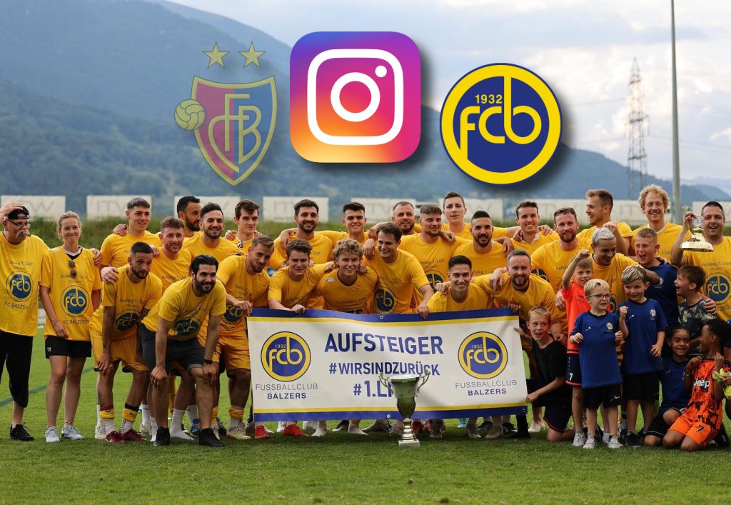 Der FC Balzers hat jetzt mehr Instagram-Follower als der FC Basel