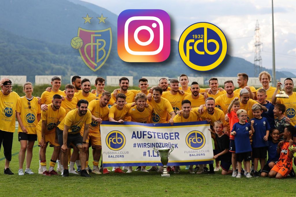 Der FC Balzers hat jetzt mehr Instagram-Follower als der FC Basel