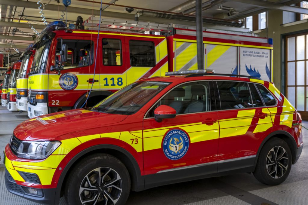 Polizei, Sanität und Feuerwehr mit weniger Einsätzen