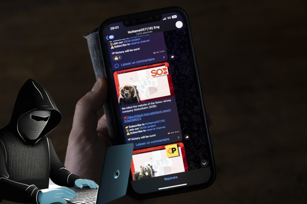 Russische Hacker greifen während des WEF mehrere Schweizer Websites an