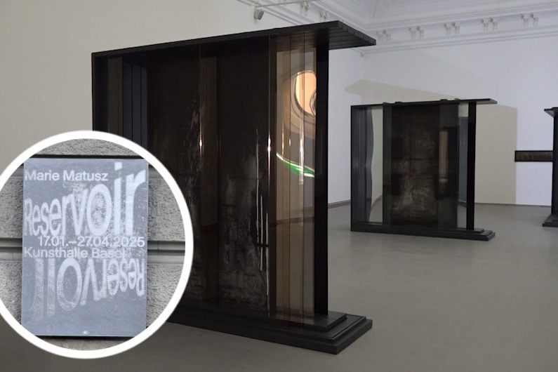 Marie Matusz verdunkelt die Räume der Kunsthalle Basel