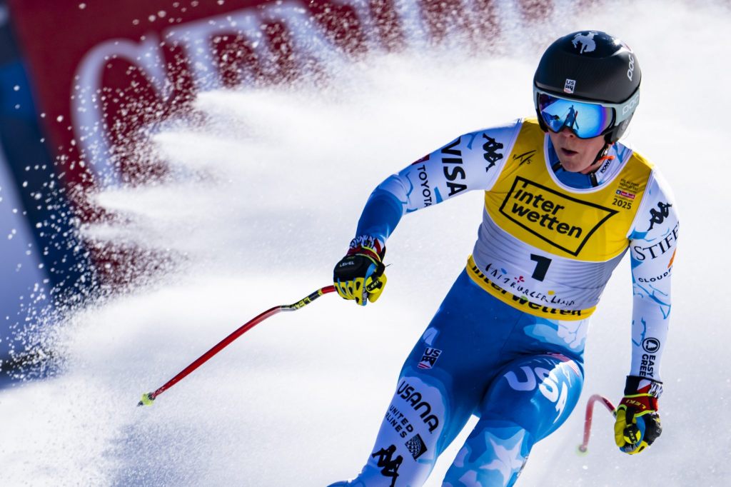 Breezy Johnson krönt sich in Saalbach überraschend zur Abfahrts-Weltmeisterin
