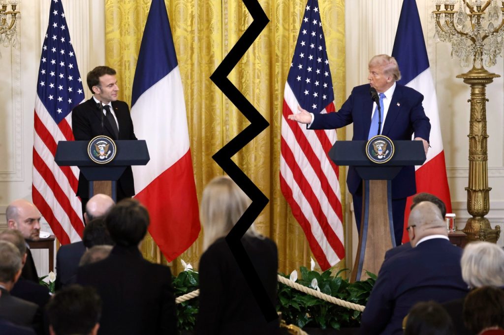 Macron droht USA mit europäischen Strafzöllen