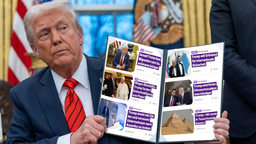 Welche News über Trump haben wir hier erfunden?