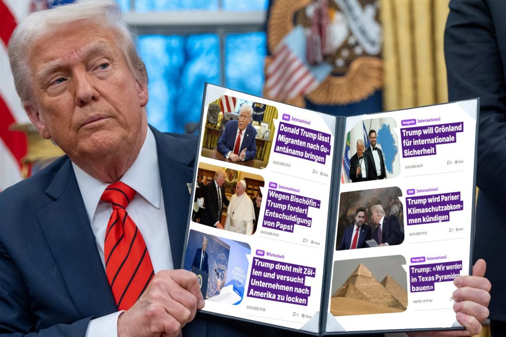 Welche News über Trump haben wir hier erfunden?