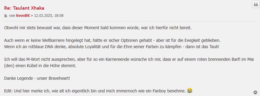 Xhaka-Rücktritt: ein Name, viele Reaktionen