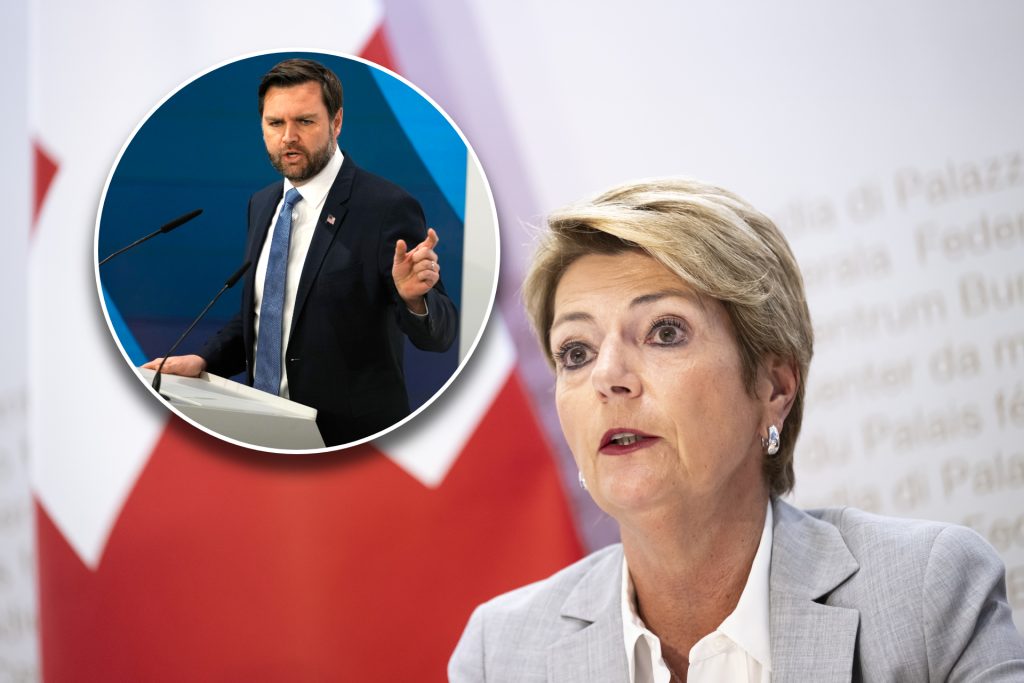 Keller-Sutter: Vance-Rede ist ein «Plädoyer für die direkte Demokratie»