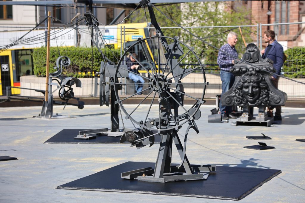 Tinguely-Brunnen wird für Grossveranstaltungen aufgefrischt