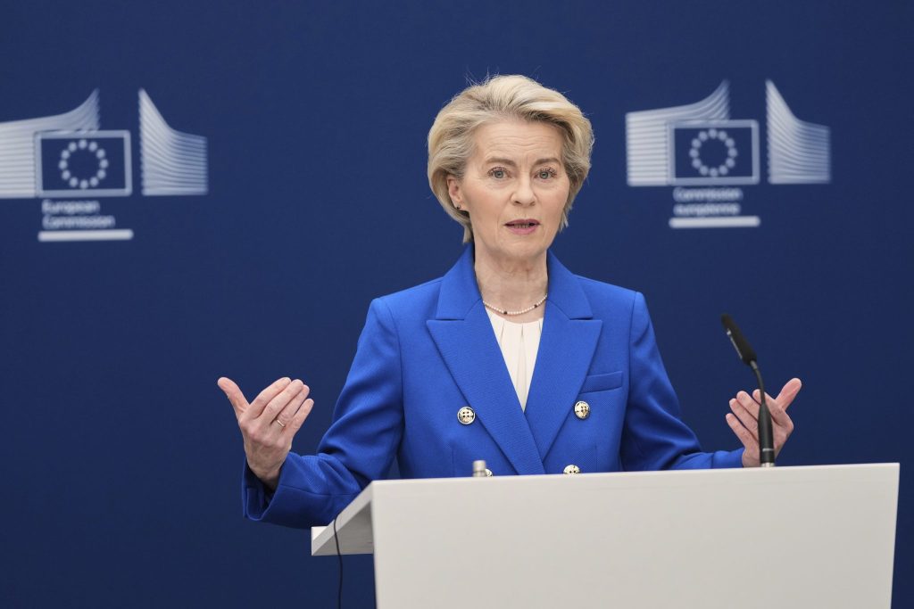 Von der Leyen will 800-Milliarden-Aufrüstungspaket für die EU