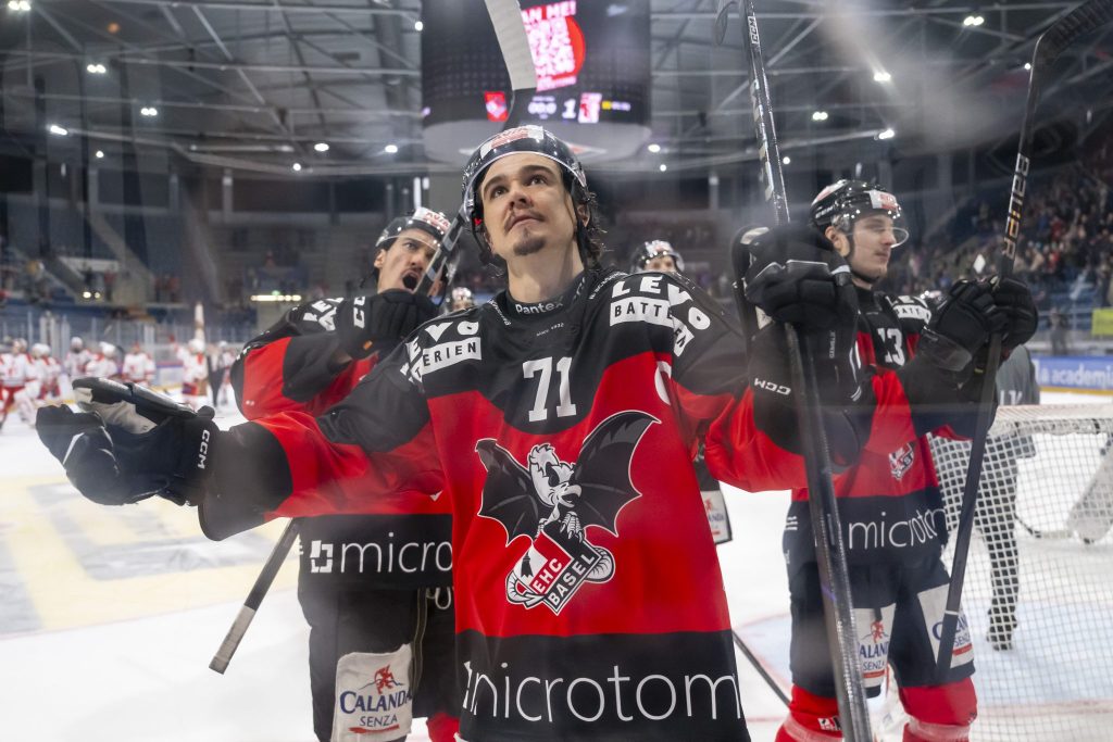 Höhenflug geht weiter: Der EHC Basel gewinnt das erste Finalspiel