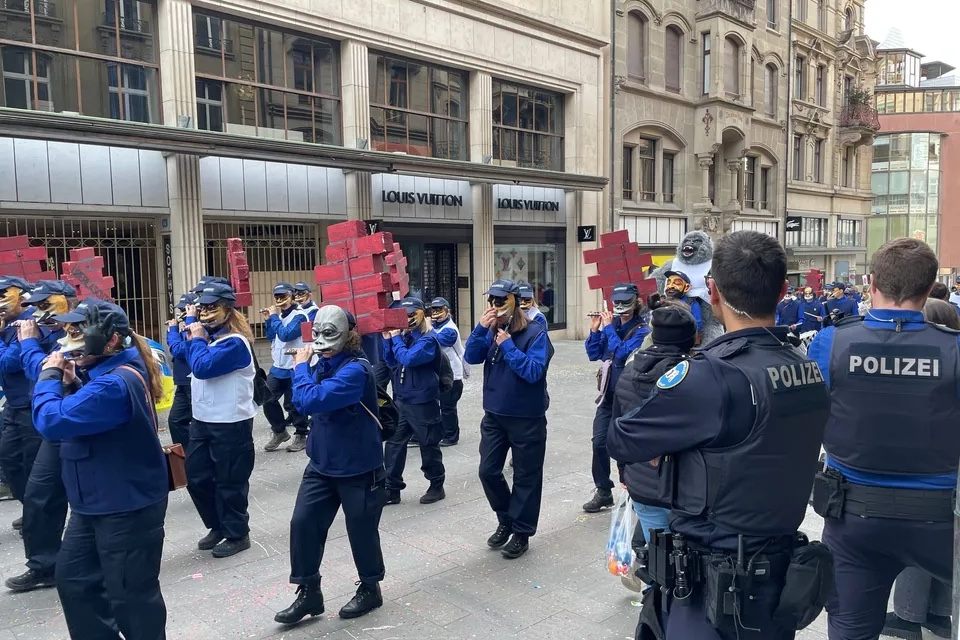 Die schönsten Bilder des Cortège am Montag