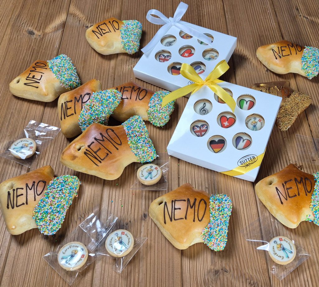 Sutter Begg feiert ESC mit speziellem Gebäck und Mitmach-Aktionen