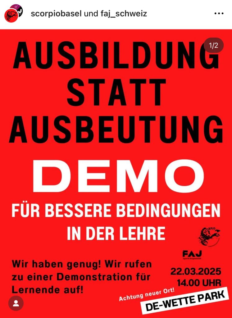 «Das ist Blödsinn» – So reagiert der Arbeitgeberverband auf die Lernenden-Demo