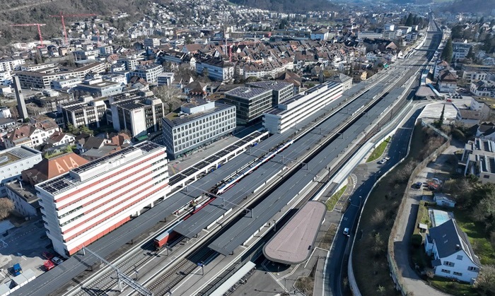 Bahnhofneubau in Liestal nach drei Jahren fertiggestellt