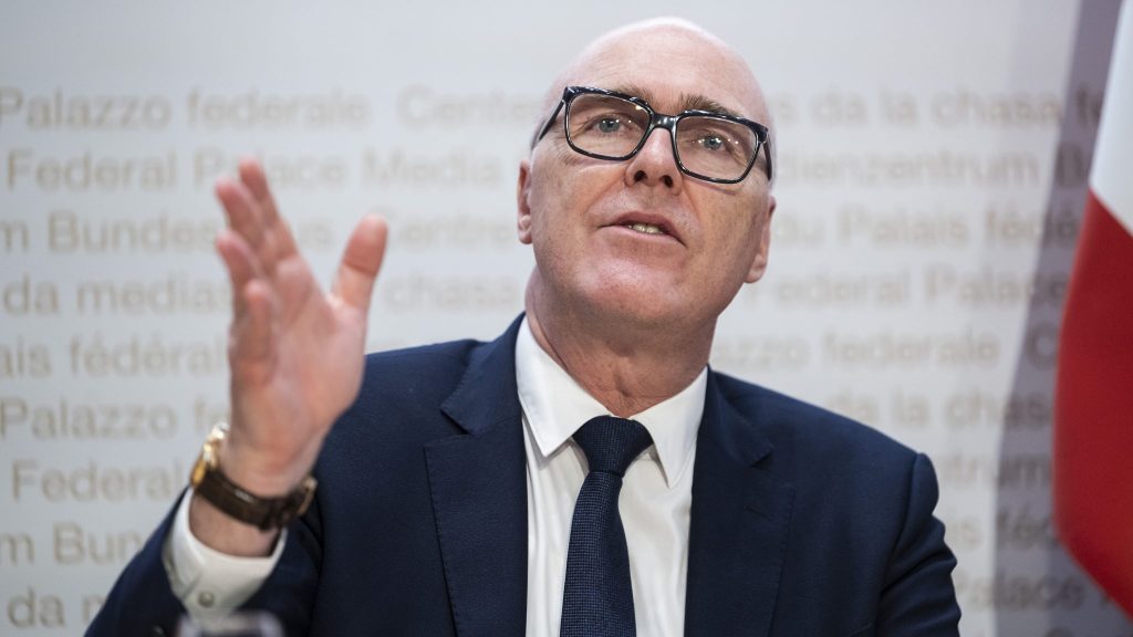 Martin Pfister übernimmt Verteidigungsdepartement