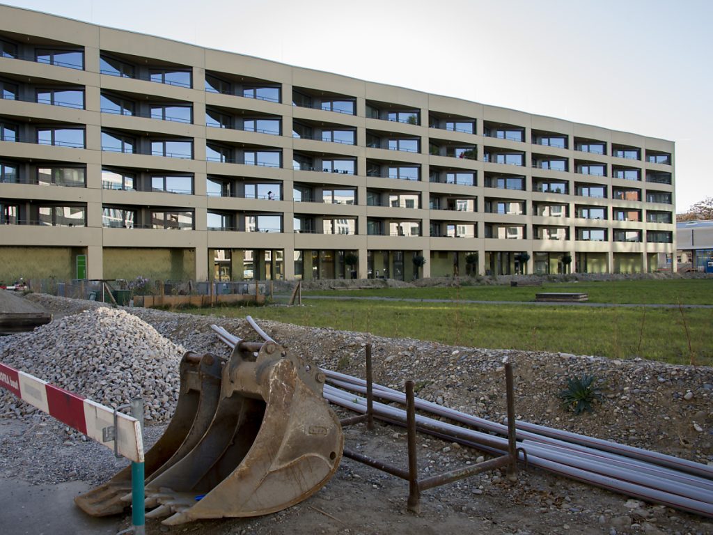 Der Wohnungsbau ist im letzten Jahr in Basel eingebrochen