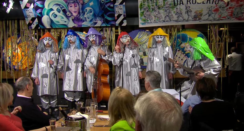 Das sin d’Schnitzelbängg vom Määntig