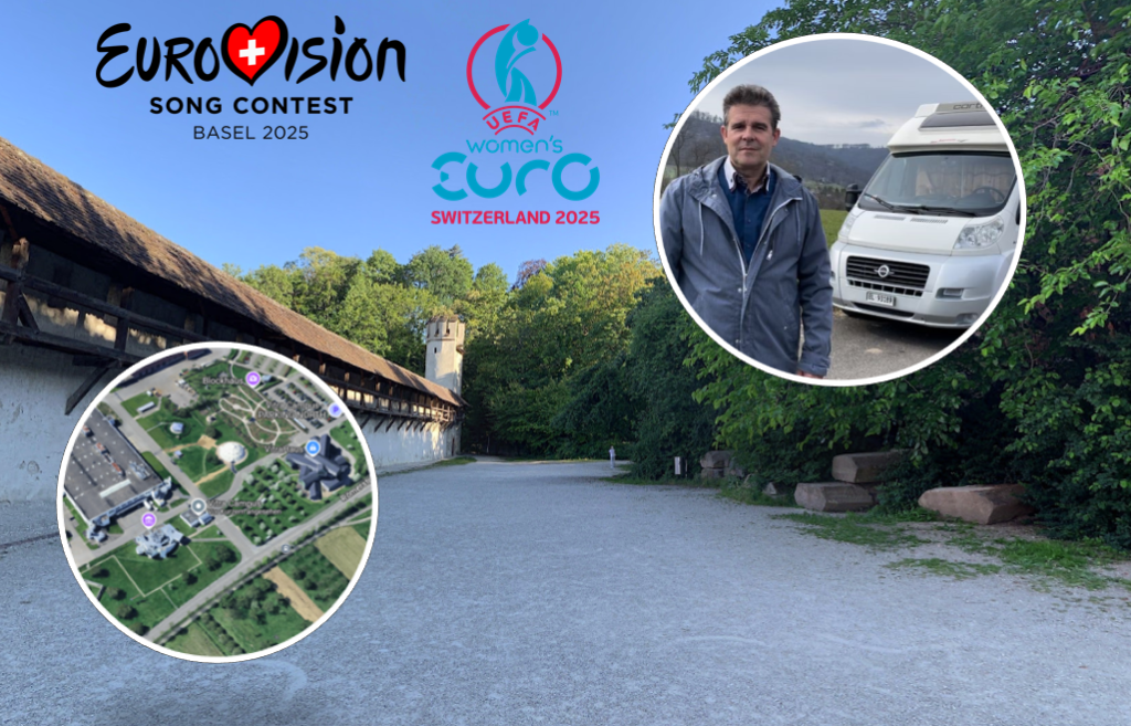 Vor Mega-Events: Basler schafft Platz für Campingfans