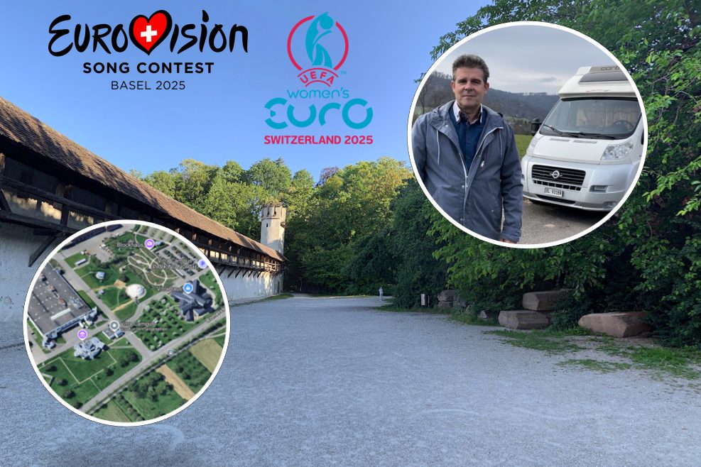 Vor Mega-Events: Basler schafft Platz für Campingfans