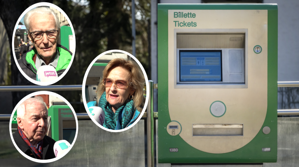 Gespaltene Meinungen: Passanten über das Aus von Barzahlung an Ticketautomaten