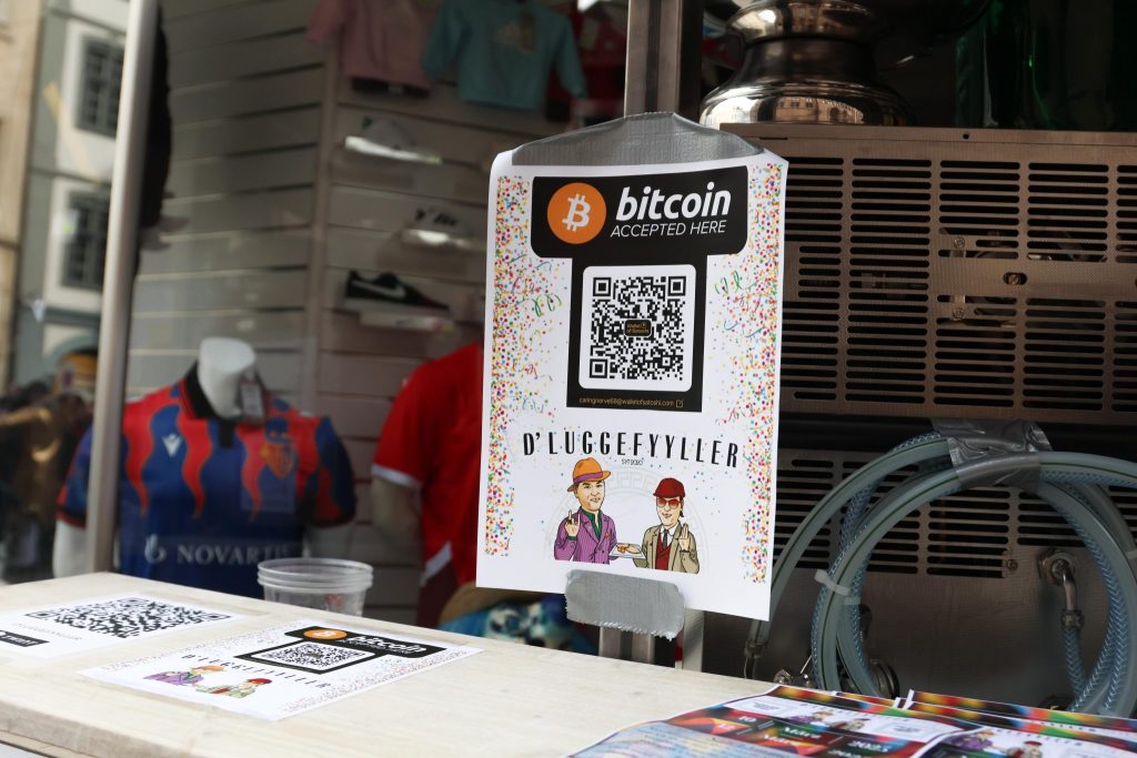 Der Bitcoin ist an der Basler Fasnacht angekommen