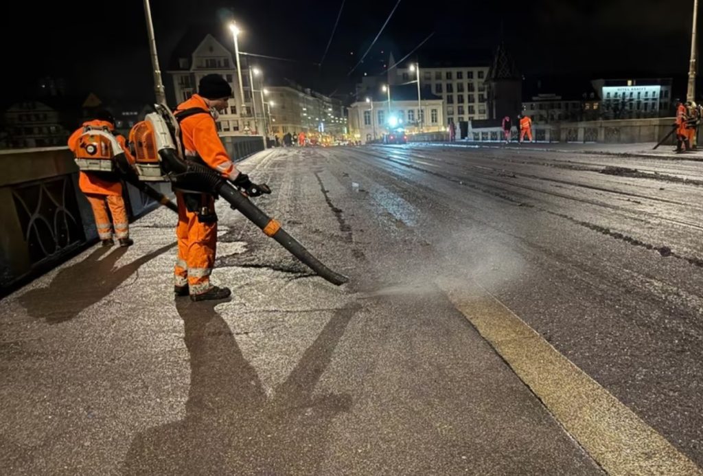 Stadtreinigung fegte 350 Tonnen Räppli von den Strassen