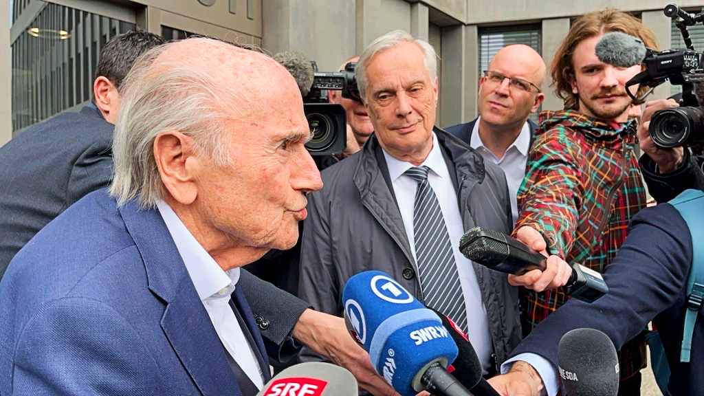 Blatter nach Freispruch: «Ich bin glücklich, dass dieser Druck jetzt weg ist»