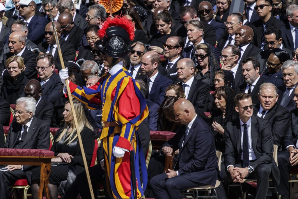 Bemerkenswerte Momente rund um die Papst-Trauerfeier