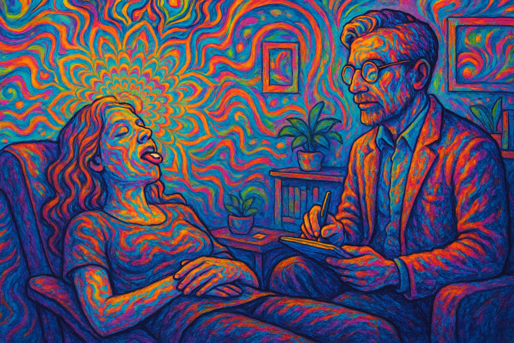 Warum LSD gerade ein Revival in der Psychotherapie erlebt