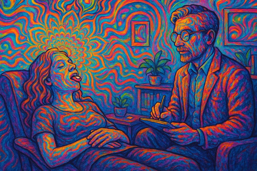 Warum LSD gerade ein Revival in der Psychotherapie erlebt
