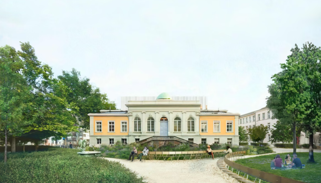 Die Universitätsbibliothek wird mit Neubau und Sanierung erweitert