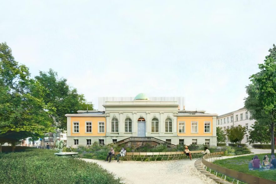 Die Universitätsbibliothek wird mit Neubau und Sanierung erweitert