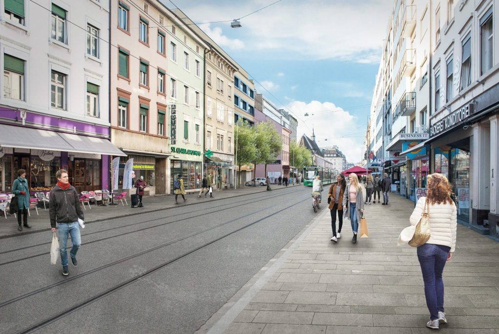 Riehenring am Wochenende wegen Belagsarbeiten gesperrt