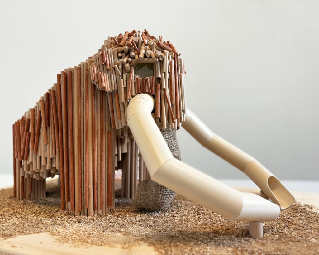 Ein neues Mammut für den Margarethenpark