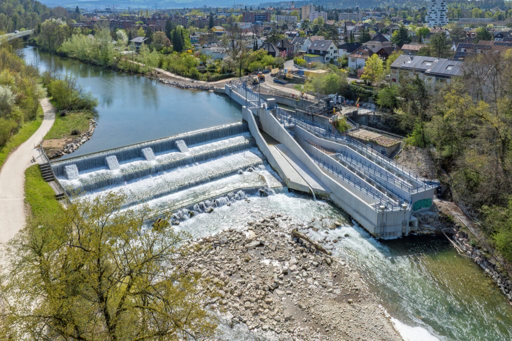 Saniertes Birswehr soll Verbesserung für Fische bringen