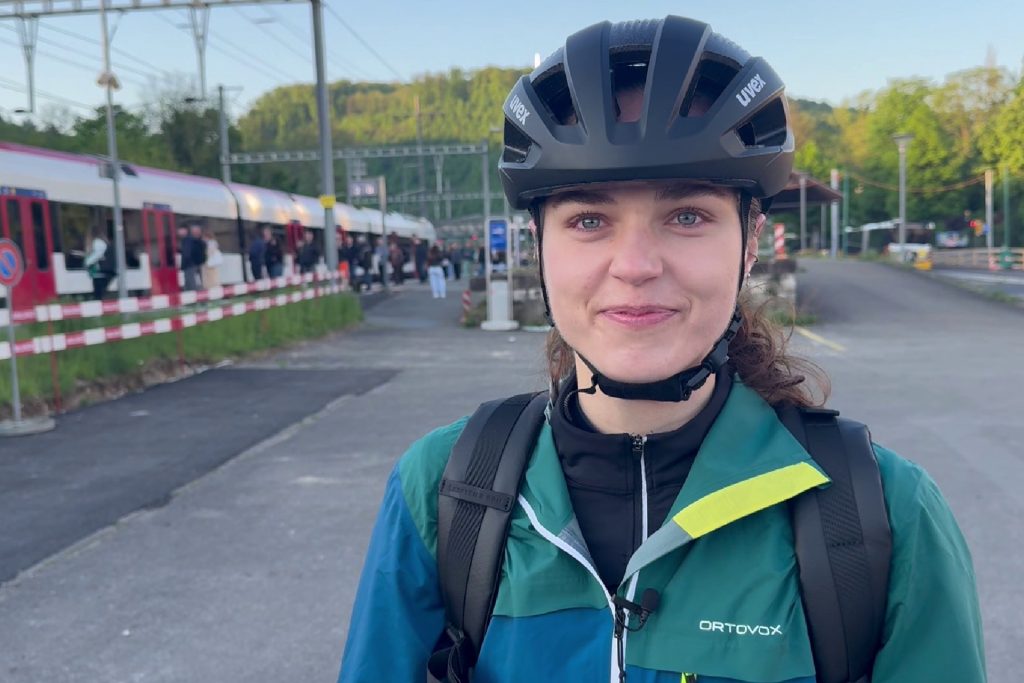 Wegen Totalsperre: Laufnerin sattelt aufs Velo um