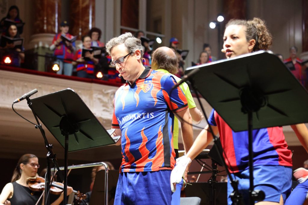 Im Stadtcasino wird die Fussballkultur zur Religion