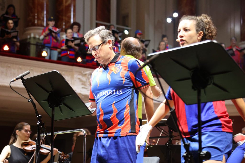 Im Stadtcasino wird die Fussballkultur zur Religion