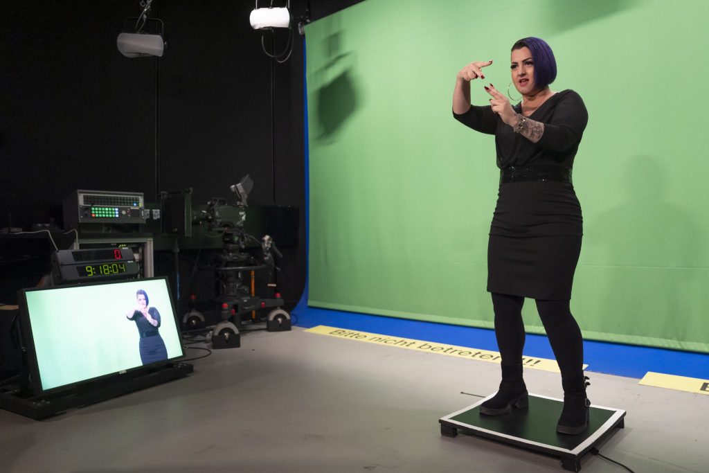 Wie SRF die ESC-Songs für Gehörlose erlebbar macht