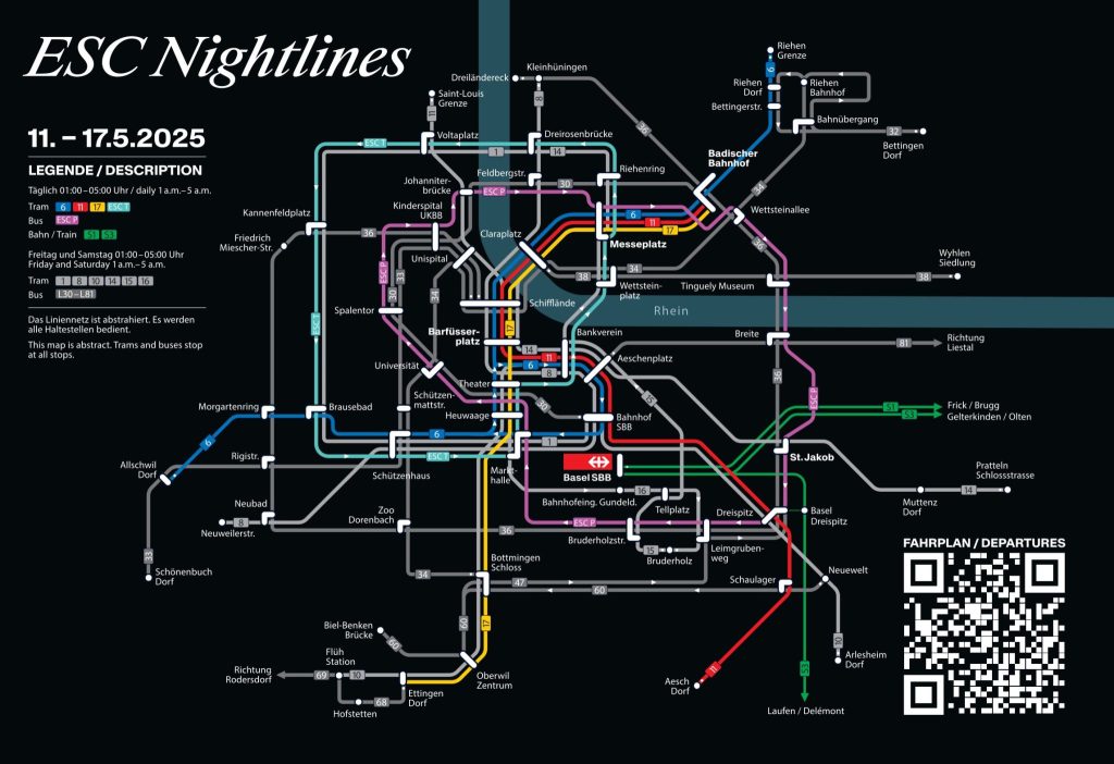 24-Stunden-Betrieb: Mit den BVB zum ESC