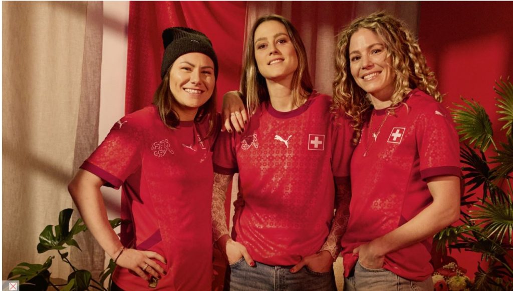 Ein Mix aus Stolz und Eleganz: So sieht das EM-Trikot des Schweizer Frauen-Nationalteams aus