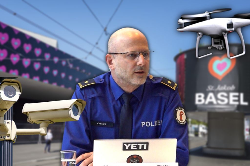 Drohnenflugverbot und Videoüberwachung: So bereitet sich die Polizei auf den ESC vor