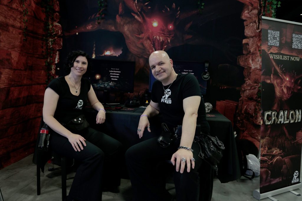 Das Indiegame «Cralon» setzt auf das Feedback der Fantasy-Besucher