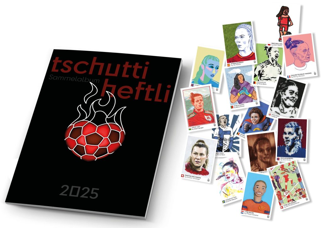 Fussball und Kunst: Das neue «Tschutti Heftli» zur Heim-EM