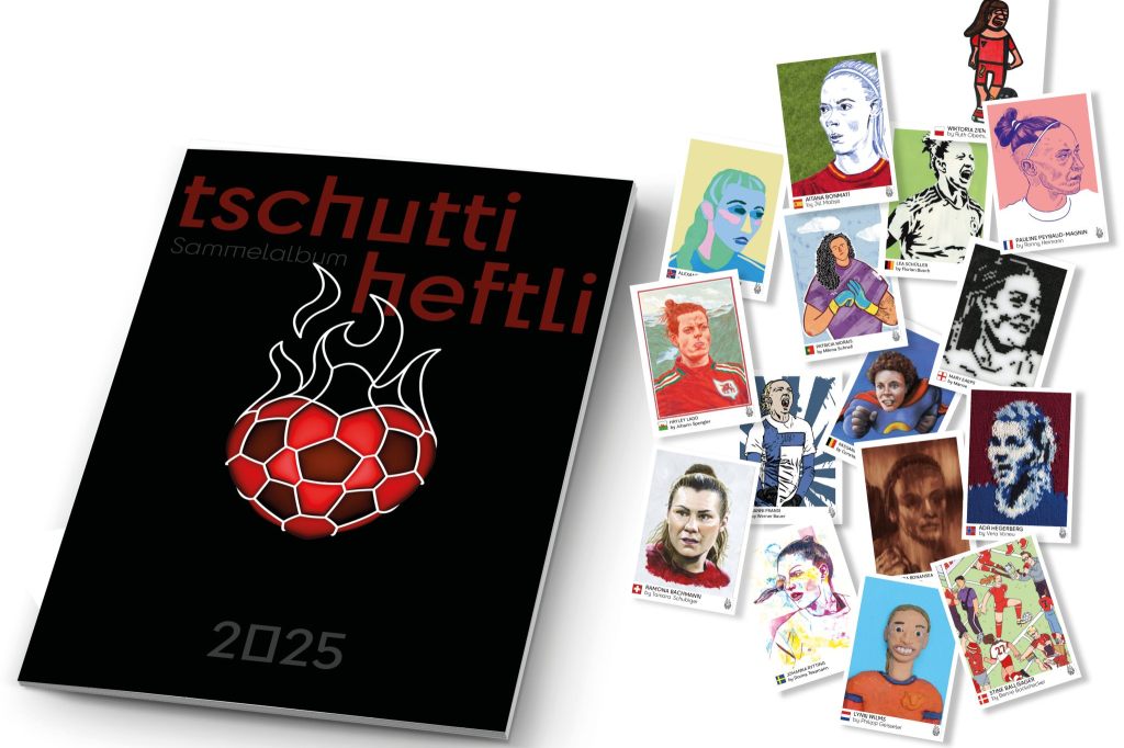Fussball und Kunst: Das neue «Tschutti Heftli» zur Heim-EM