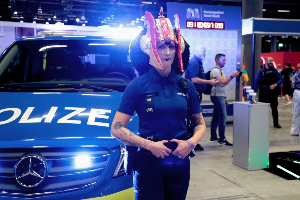 Zwischen Star Wars und Science-Fiction steht auch die Kantonspolizei Basel-Stadt