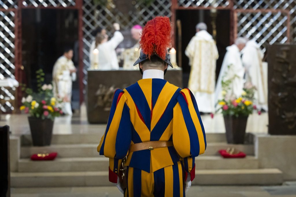 Gedenkzeremonie der Schweizergarde am Dienstag im Vatikan