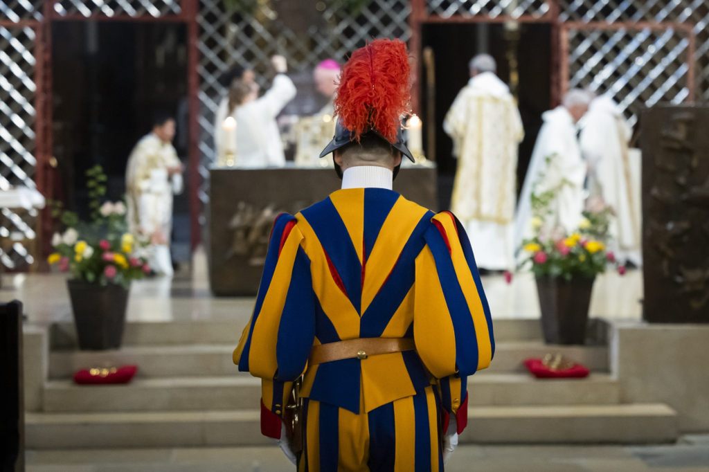 Gedenkzeremonie der Schweizergarde am Dienstag im Vatikan