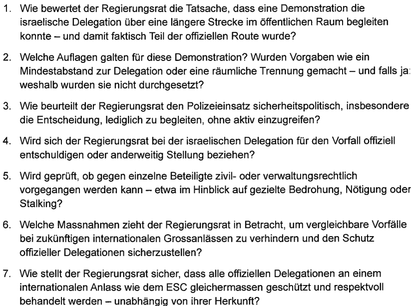 Nach Drohungen gegen israelische Delegation: FDP fordert Antworten